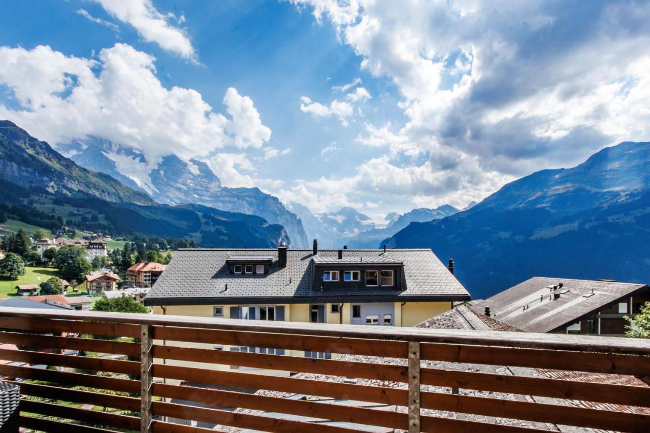 Kinohaus 3 Apartamento Wengen Exterior foto