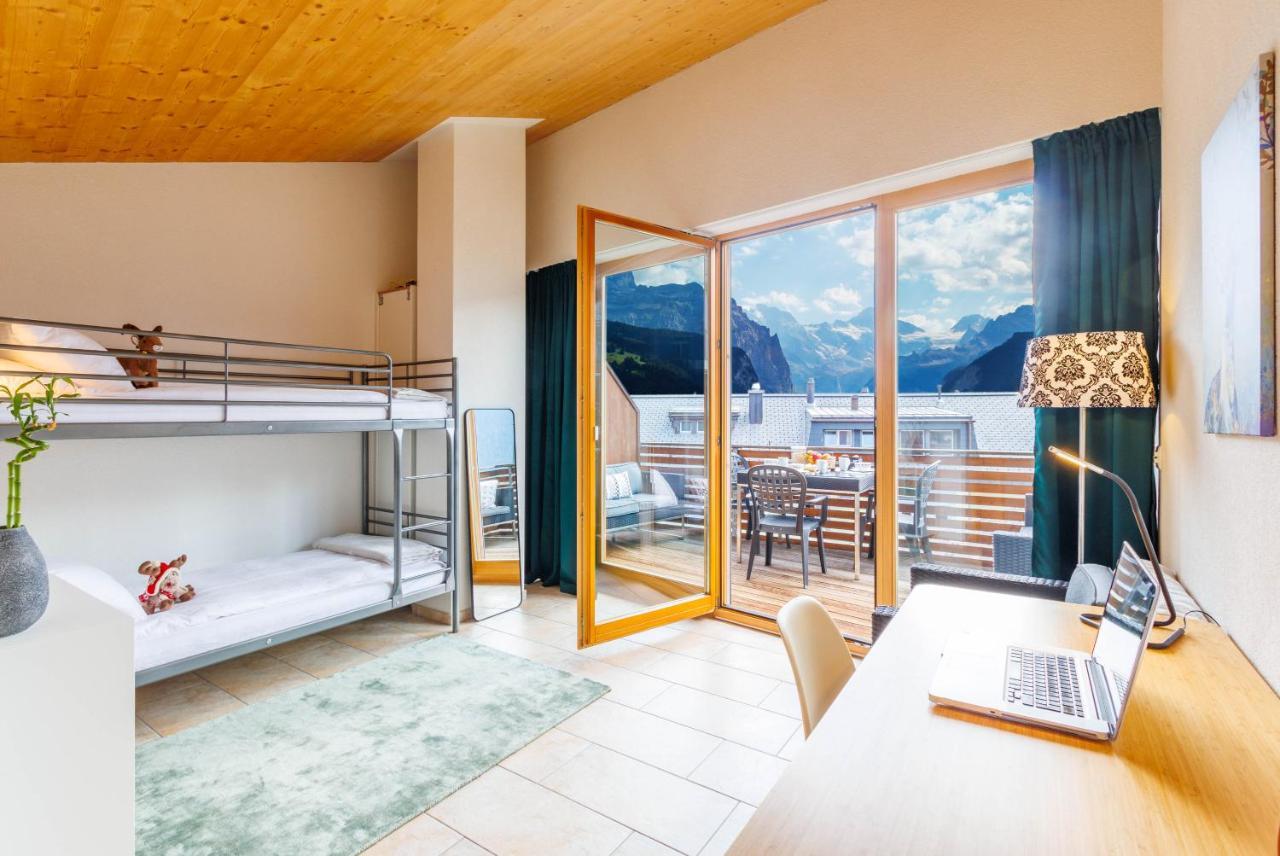 Kinohaus 3 Apartamento Wengen Exterior foto